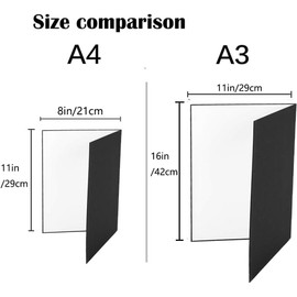 JUTOSU 3-in-1 Reflex Board Reflector Lighting Tool Light Path Folding Light Absorption Enhancement Contour Enhancement White Silver Black Freestanding for Photography, Compact Product Photography (A4)