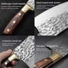 Serbian Chef Knife Meat Cleaver Sharp Slicing Knife Forged Butcher