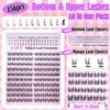 ALICE Natural Lash Clusters Wispy Eyelash Extensions Manga Clusters Lashes