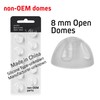 Oticon Replacements for Minifit Open 8mm Dome (20 Pack) REPLACEMENTS