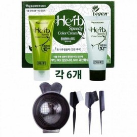 Dongseong Herb Speedy Color Cream No. 1 Natural Black (WDC5BA0) - Option: Single item / 동성 허브스피디 칼라크림 1호 내추럴블랙 (WDC5BA0) - 옵션:단품