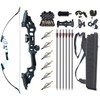 Monsour Archery 51" Takedown Recurve Bow and Arrows Set for