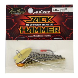 Evergreen Chatterbait Jack Hammer, 3/8 oz, #09 Gold Rush
