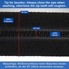 Non-separable zip, pack of 2, 45 cm rail length, in