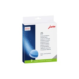 JURA 3-Phase Espresso Cleaning Tablets - 25 Count
