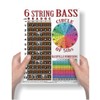 Laminated 6 String Bass Fretboard Notes Chart Nashville Number System