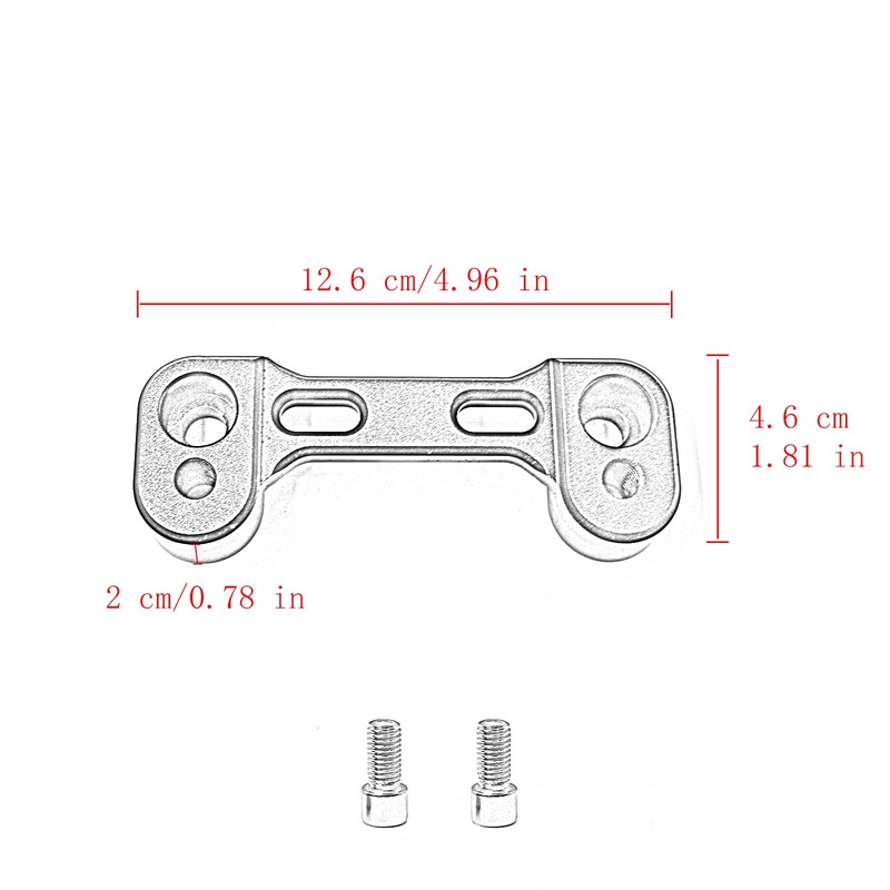 Motorcycle Handlebar Riser Heighten Extend Handle Bar Mount Clamp Adapter