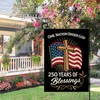 MAGJIUKE America 250 Garden Flag, One Nation Under God,USA 250th