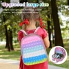 Sensory Backpack for Girls,Bubble Popper Backpack – Charming Backpack, Exciting