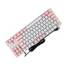 Mechanical Keyboard 87 Keys Blue Switch Ergonomic Multicolor Backlight Design