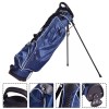 GoPlus Golf Stand Cart Bag Clubs W/ 4 Way Divider