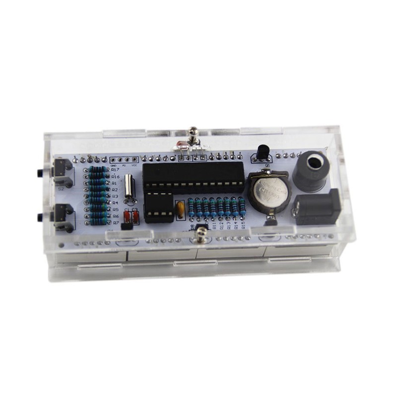 KunHe DIY Digital Clock Kit 4 Digit LED Electronic Clock