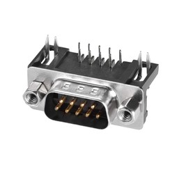 sourcing map D-sub Connector Male Plug 9-pin 2-row Right Angle Port Terminal Breakout for Mechanical Equipment Pack of 20