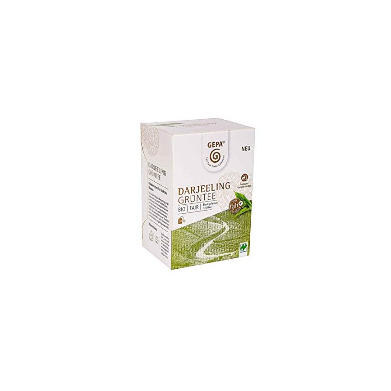 GEPA Organic Green Tea Darjeeling 20 x 2 g /