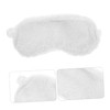 FOMIYES Soft Plush Rabbit Fur Eye Mask for Women Cute