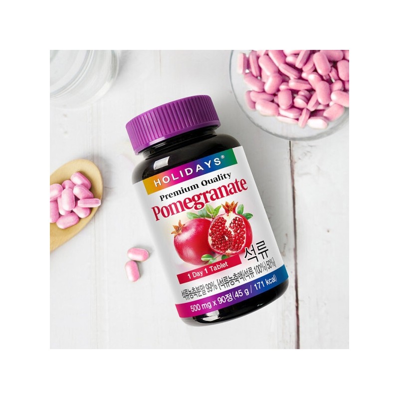 1 bottle of high-content concentrated pomegranate powder (3 months' supply)