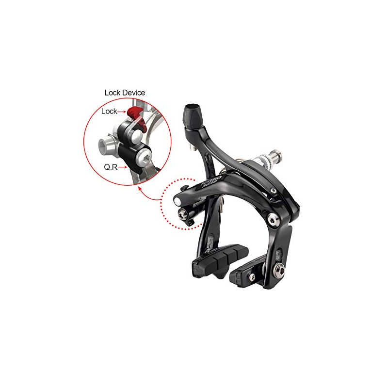 Tektro R539 Road Rim Brake - Recessed - Front -