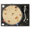 Plastic Waffles DJ Flour Tortilla #2 Slipmat Turntable 12" LP Record Player, DJ Audiophile x1
