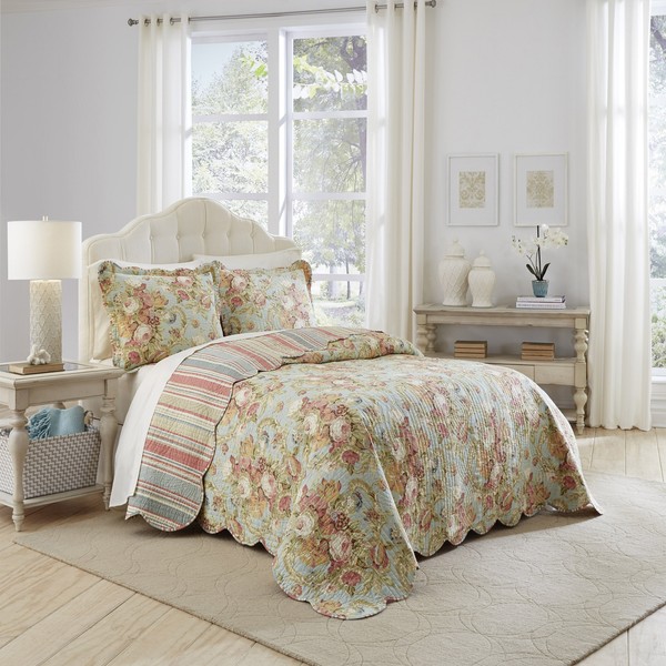 Waverly Spring Bling Bedspread Collection, Queen