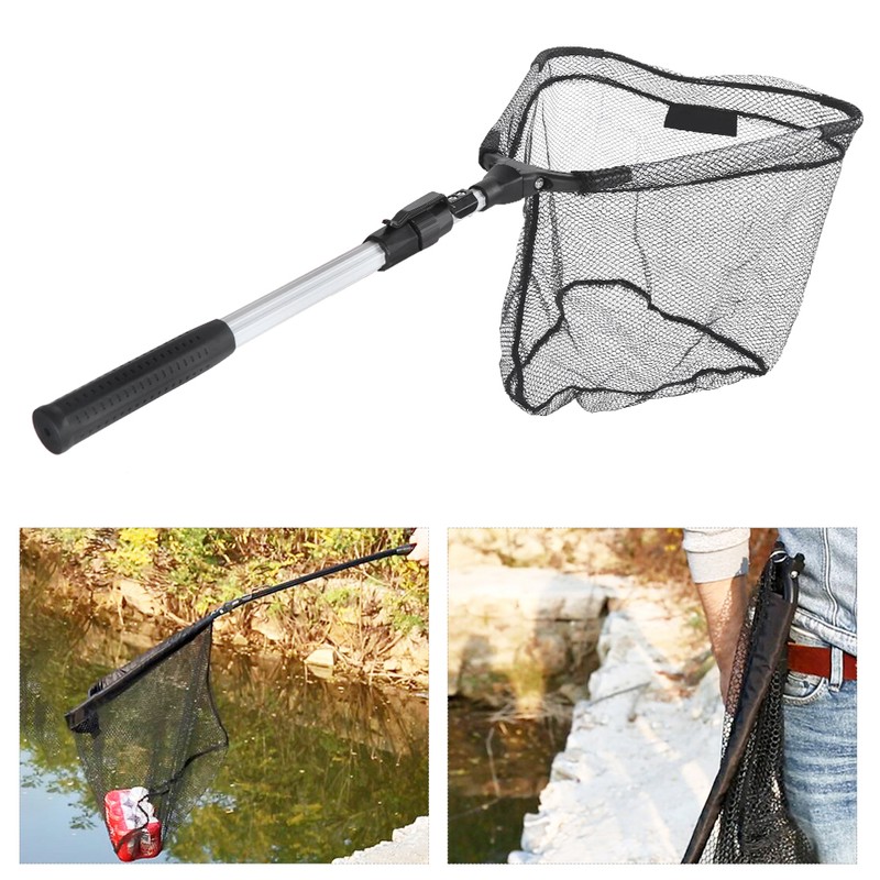 Integrated Waterproof Aluminum Alloy Telescopic Triangular Folding Portable Nanometer Fishing