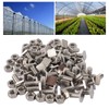 Greenhouse Nuts and Bolts,50 Sets Stainless Steel Greenhouse Screws Quick