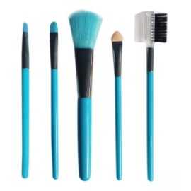 LS Set Brochas Maquillaje Pestañas 5 Piezas
