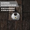 Keyed Padlock, [2 Pack][Waterproof] [Anticut] Diyife 70mm Stainless Steel Disc