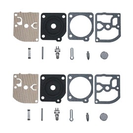 Mtanlo 2 Pieces RB-119 Carburettor Repair Kit for Dolmar PS 460 500 510 4600 5000 5100 5105 Chainsaw Replacement, Carb Kit Carburettor Repair / Conversion Kit Replaces