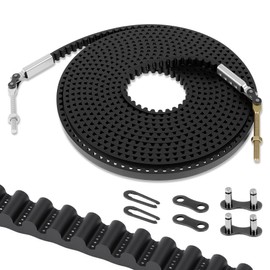 39354R.S 7 Ft High Garage Door Belt 223.7" Compatible with Genie Garage Door Opener 7155, 3055, 3053, 2055, 7055, 1055, SilentMax 750, SilentMax 550,Replacement Genie Garage Door Opener Belts