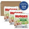 Huggies Natural Care Sensitive Unscented Baby Wipes, 3-Pack, 168 Wipes