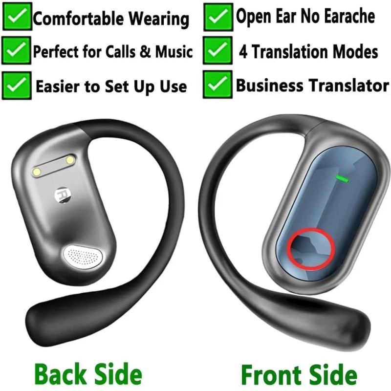 Zeahot AI Translation Real Time Smart Instant Earbuds Online &