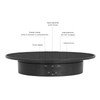 Motorised Rotating Display Stand, 20 cm Diameter, Load 8 kg,