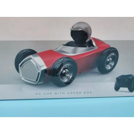 DEERC Classic Sound Box Wireless Bluetooth HD Speaker Red RC Car DE48