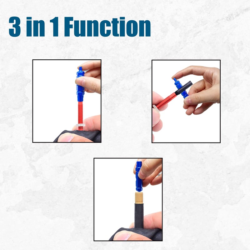 ZUFECY Valve Core Remover, Valve Core Repair Tool for Presta