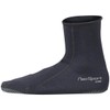 NeoSport Wetsuits Premium Neoprene 2mm Neoprene Water Sock, Black, Size