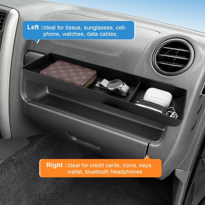 Coleya Scatola Portaoggetti per Cruscotto Passeggero Anteriore Compatibile con Suzuki