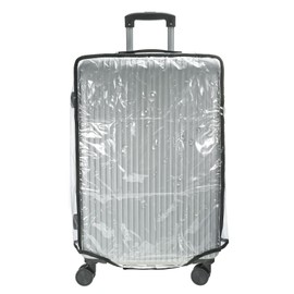 PATIKIL 26" Suitcase Cover Protectors, 1 Pcs Clear PVC Luggage Cover Set Waterproof Dustproof Anti-Scratch Suitcase Approved for Travel, Transparent