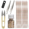 XQBBIDM Universal Lighter Repair Kit Pack - 200pcs Flint Stone,