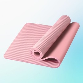 Natural Yoga Mat with Various Thicknesses for Gym, Home, Outdoor & Pregnancy Use 1cm