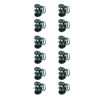 Stem Orchid 11x8x5 100pcs Plastic Mini Stems Flower Garden Tools