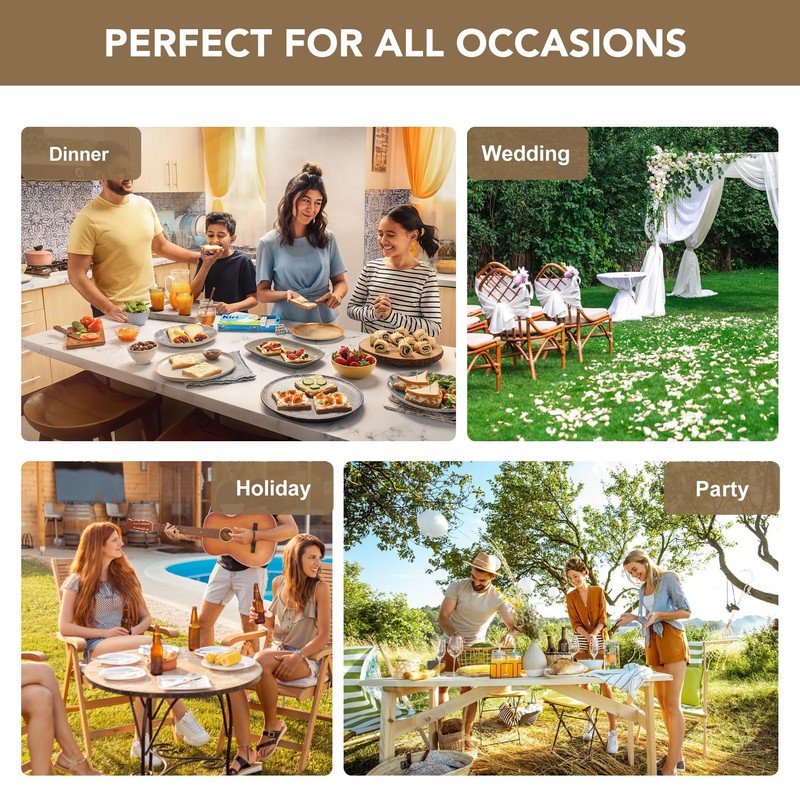 sancua Square Tablecloth 1 PCS 85x85 Black