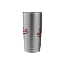 SANTA CLARA VARSITY SCRIPT CLASSIC SPORTS JERSEY STYLE Stainless Steel Insulated Tumbler