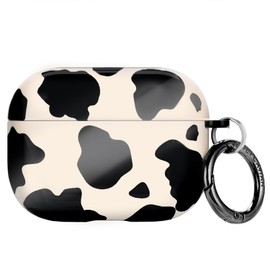 Velvet Caviar Compatible with AirPods Pro Case 2nd and 1st Generation - Cute Protective Hard Cover for Women - Cow Print