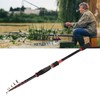 Telescopic Fishing Rod Carbon Fiber Fishing Pole with Stainless Steel