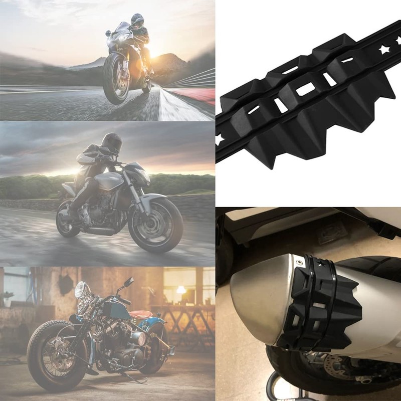 Silencer Protector Guard Exhaust Pipe Guard Insulation Sheet 15.0 x