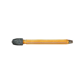 SELVA Pin Clip - For Clamping Fine Tools - With 2 Steel Collet and Brass Handle - Clamping Range: Diameter 0.1-3mm, Traditional