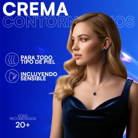 MIST JEWEL  Crema para contorno de ojos, arrugas, bolsas y ojeras obscuras  Con cafeína, Ácido hialurónico y esferas hidratantes 20g                  