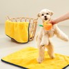 PETHROOM [Pesroom] Sponge Dry Mat for Dogs and Cats, Microfiber