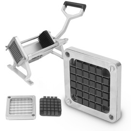 French Fry Cutter Blade, Easy To Clean Commercial Potato Cutter Blade Stainless Steel Aluminum Alloy Wide Application for Salad (12mm)