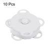HARFINGTON 10 Sets Magnetic Snap 0.55 Inch Metal Fasteners Sew